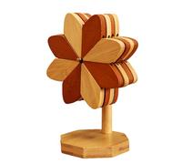 Sottopentola Resistente Calore In Legno Naturale Protezioni Per Controsoffitto A Forma Girandola Tavolo Da Pranzo Da Cucina Piatti Caldi Pentole Porta Pentole Tappetino Stoviglie