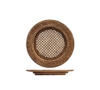 Sottopiatto in rattan Ø32 cm H&H
