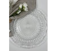 Sottopiatto vintage - classico in vetro ThePure. Switzerland