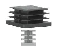 SOTTOPIEDI TAPPI PUNTALI ALETTATI QUADRI MM.35X35 PEZZI 50