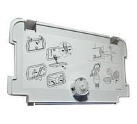 SOTTOPLACCA PER CASSETTA GROHE ART 37643 Ricambi Cassette Scarico Incasso