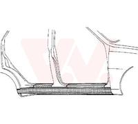 Sottoporta Battitacco Destra Adatto A per VW Passat Variant 3A5 35I 3A2