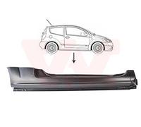 Sottoporta Battitacco Gonna Destra Adatto A per Citroën C2 Jm _