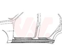Sottoporta Battitacco SX Adatto A per VW Passat Variant 3A5 35I
