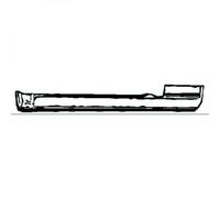 Sottoporta brancardo destro GOLF 3 porte 74-86 no CABRIO