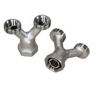 Sottoquadro Set Di 2 Y-Stücken per 2 Circuito Riscaldante Per Unibox