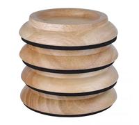 Sottorotelle Per Pianoforte 4 pezzi tappetini for pianoforte verticale in legno massello piedini for rotelle for for in cuscinetti for for a coda(Wood)