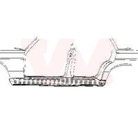 Sottoscocca Destro Per Mercedes-Benz Saloon W123 Kombi T-Model S123