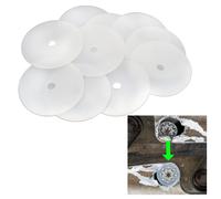 Sottoscocca Kunststoffscheibe Ø 40 MM per Audi A4 Q5 Q7 Q8 R8 - 50 Pezzo You.S