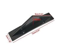 Sottoscocca Sinistra Destra 4PCS/Set Accessori In Plastica ABS Nera