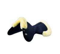 Sottosella anatomico in memory foam con bordatura in agnellino, traspirante Acav