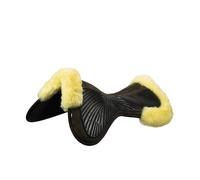 Sottosella anatomico in memory foam con riporti in gel e bordatura in agnellino