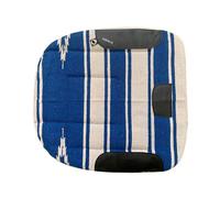 Sottosella da barrel imbottito esterno tessuto navajo o pile bordo lana sintetic