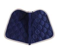 Sottosella da Equitazione Inglese Trapuntato Schiuma Colore Blu Scuro | Base Antiscivolo Testurizzata, Imbottitura Multistrato, per Cavallo e Selle Inglesi, Lezioni e Uscite