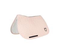 Sottosella da salto con trapuntatura a cubi in tessuto tecnico Equestro