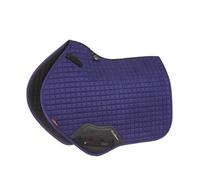 Sottosella da salto in pelle scamosciata modello Suede close contact square ink