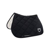 Sottosella da salto in tessuto tecnico forma anatomica con interno a nido d'ape