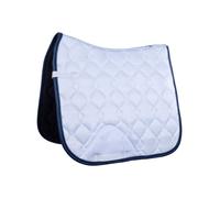 Sottosella dressage con trapunta a rombi e bordo glitter modello Competition Hkm