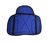 Sottosella for cavallo, pratico rivestimento in spugna, attrezzatura da equitazione confortevole con cinghia di fissaggio, cuscinetti dressage, 55 cm x 45 Per La Schiena Del Cavallo(Blue)