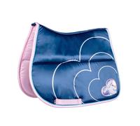 Sottosella inglese double face per shetty e pony con trapunta morbida modello Fu