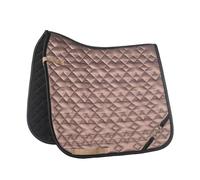 Sottosella inglese modello Golden Bit satinato con bordo a contrasto Hkm Sports