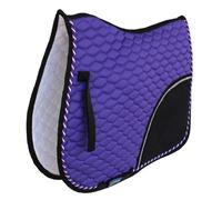 Sottosella inglese multiuso trapuntato professionale per cavalli equini