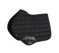 Sottosella inglese rettangolare LeMieux Carbon mesh air close contact NERO Lemie