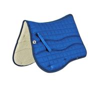 Sottosella rettangolare con esterno in cotone trapuntato a quadretti Manifatture