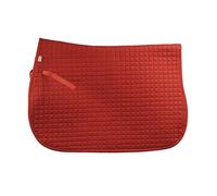 Sottosella rettangolare da trekking in cotone trapuntato a quadretti Amahorse