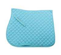 Sottosella Salto Tecno Simple, Morbido e Resistente, Indispensabile per Proteggere il Cavallo da Traumi e Shock Eccessivi, Sobrio ed Elegante (Pony, Blu)