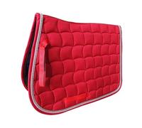 Sottosella, sottosella da dressage, salto, in cotone spesso e elastico, con doppia corda a rullo per a Cavallo(Color 3)