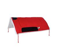 Sottosella Western basic imbottito in tinta unita con rinforzi in pelle Lakota