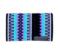 Sottosella Western Coperta Show Ranch Pad Custom Handmade Nuova Zelanda Lana Oversize 86,4 x 106,7 cm ME-WSP-207