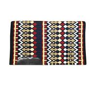 Sottosella Western Coperta Show Ranch Pad Custom Handmade Nuova Zelanda Lana Oversize 86,4 x 106,7 cm ME-WSP-214