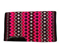 Sottosella Western Coperta Show Ranch Pad Custom Handmade Nuova Zelanda Lana Oversize 86,4 x 106,7 cm ME-WSP-219