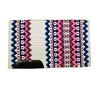 Sottosella Western Coperta Show Ranch Pad Custom Handmade Nuova Zelanda Lana Oversize 86,4 x 106,7 cm ME-WSP-217