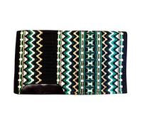 Sottosella Western Coperta Show Ranch Pad Custom Handmade Nuova Zelanda Lana Oversize 86,4 x 106,7 cm ME-WSP-218