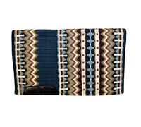 Sottosella Western Coperta Show Ranch Pad Custom Handmade Nuova Zelanda Lana Oversize 86,4 x 106,7 cm ME-WSP-216