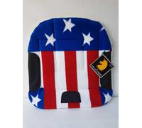 Sottosella western in lana con bandiera america da barrel