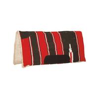 Sottosella western tessuto navajo e imbottitura lana sintetica, rinforzi pelle L