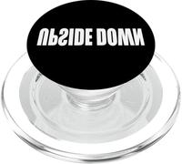 Sottosopra la frase delle parole capovolta su una maglietta PopSockets PopGrip per MagSafe