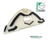 SOTTOSPAZZOLA PIASTRA CON SETOLE E FELTRO FOLLETTO VK130 VK131 18531 ORIGINALE