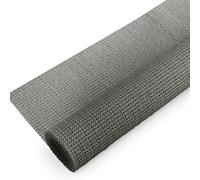 Sottotappeto 135 x 135 cm Multiuso Tagliabile Lavabile Sottotappeto Antiscivolo Tappetino/Rete per Tappeti per Casa Ufficio Automobili Cucina Bagno, grigio marrone