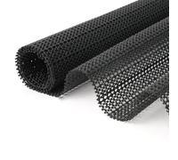 Sottotappeto 65 x 95 cm Multiuso Tagliabile Lavabile Sottotappeto Antiscivolo Tappetino/Rete per Tappeti per Casa Ufficio Automobili Cucina Bagno, Nero
