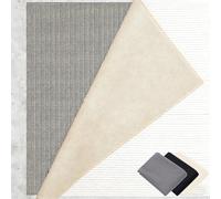Sottotappeto Antiscivolo 110 x 130 cm Riutilizzabile, Inodore, Tagliabile, Lavabile e Personalizzabile Nelle Dimensioni, Tappetino Antiscivolouniversale Perr Moquette, grigio marrone