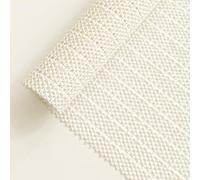 Sottotappeto Antiscivolo 28 x 204 cm Antiscivolo Protezione per Tappeti Taglio con Le Forbici per Auto e Cassetti da Cucina, Antiderapant Tappeto in Parquet, bianco