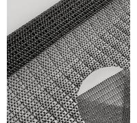 Sottotappeto Antiscivolo 50 x 135 cm Antiscivolo e Protezione per Moquette Multiuso per Una Presa Sicura, in Pvc, per Tappeti, Tovaglie e Molto Altro Ancora, Nero