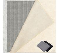 Sottotappeto Antiscivolo 55 x 250 cm Riutilizzabile, Inodore, Tagliabile, Lavabile e Personalizzabile Nelle Dimensioni, Protezione Antiscivolo per Tappeti Perr Moquette, grigio marrone