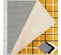 Sottotappeto Antiscivolo 55 x 250 cm Riutilizzabile, Inodore, Tagliabile, Lavabile e Personalizzabile Nelle Dimensioni, Tappetino Antiscivolo Multiuso Perr Moquette, grigio marrone