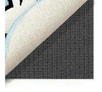 Sottotappeto Antiscivolo in PVC 170 x 340 cm Antiscivolo e Protezione Rotolo per Tappeti Multiuso Tagliabile Lavabile per Adatto a Casa Cucina Bagno Auto, Nero